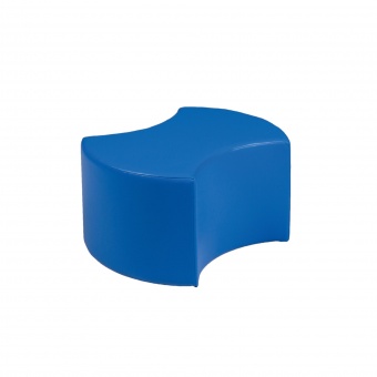 Sitzelement, Hocker rund XL mit zwei Ausschnitten, Durchmesser 56 cm, Höhe 35 cm, Sitzelement, Hocker rund XL mit zwei Ausschnitten, Durchmesser 56 cm, Höhe 35 cm,